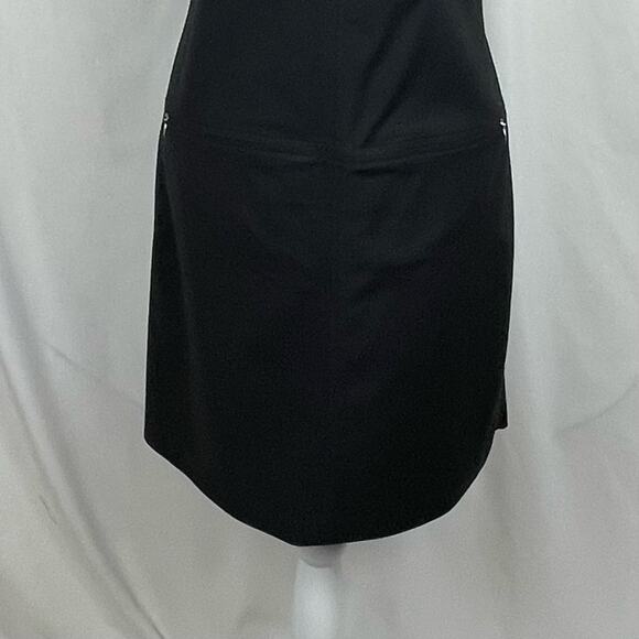 White House Black Market Black Neutral Minimalist EuroGirl Dress NWOT Size 6 - Picture 4 of 13